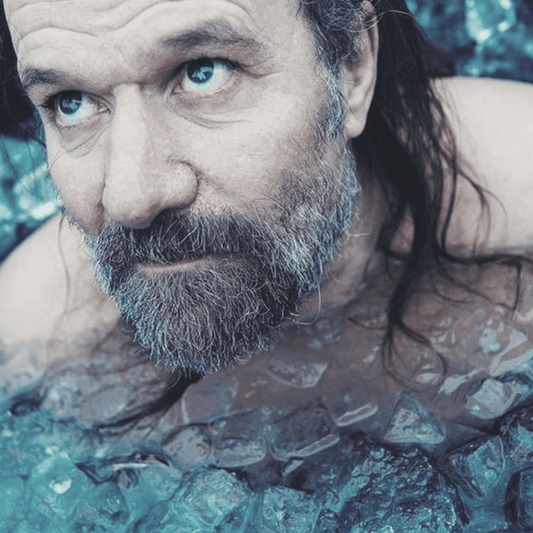 wim hof method in ice bath